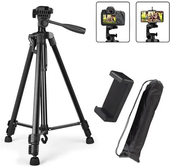 Adjustable Tripod Stand – Portable Camera & Mobile Stand for Photography & Videos