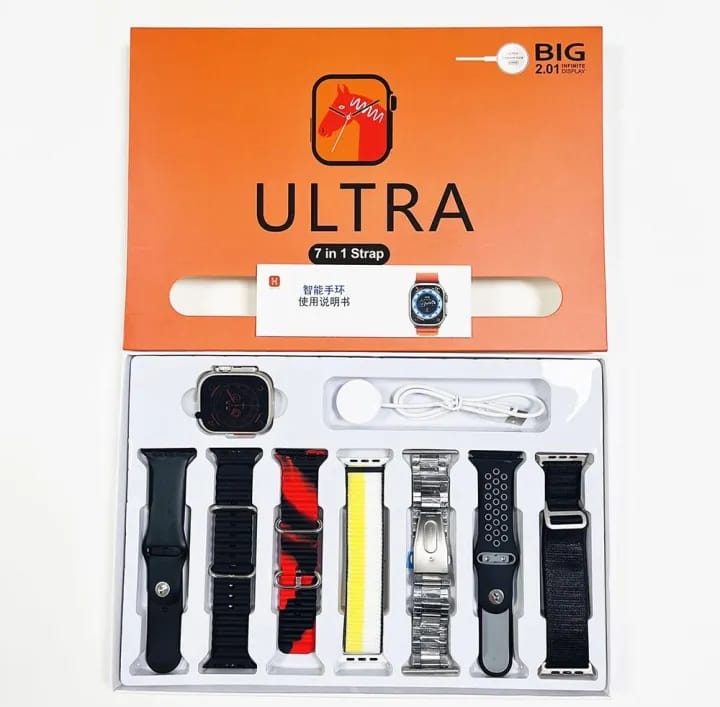 7-in-1 Multifunctional Watch – Sports & Casual Digital Watch with Multiple Features
