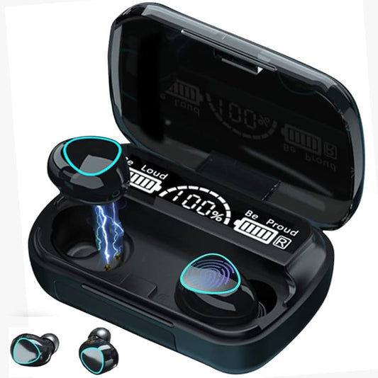 M10 TWS Wireless Earbuds | Bluetooth 5.3 | LED Digital Display & Deep Bass
