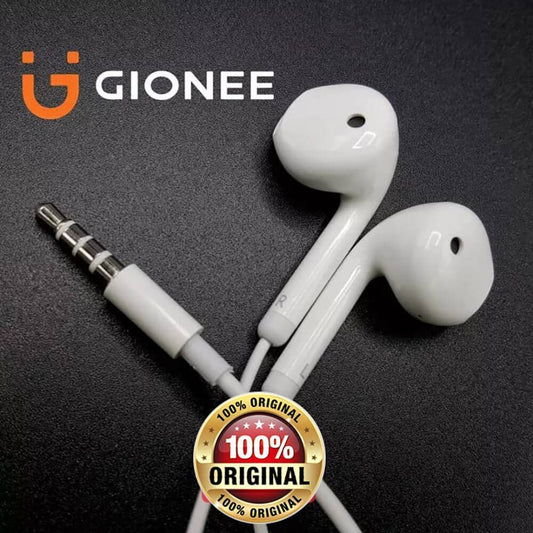 Gionee Original Handsfree – High-Quality Wired Earphones with Clear Sound & Mic