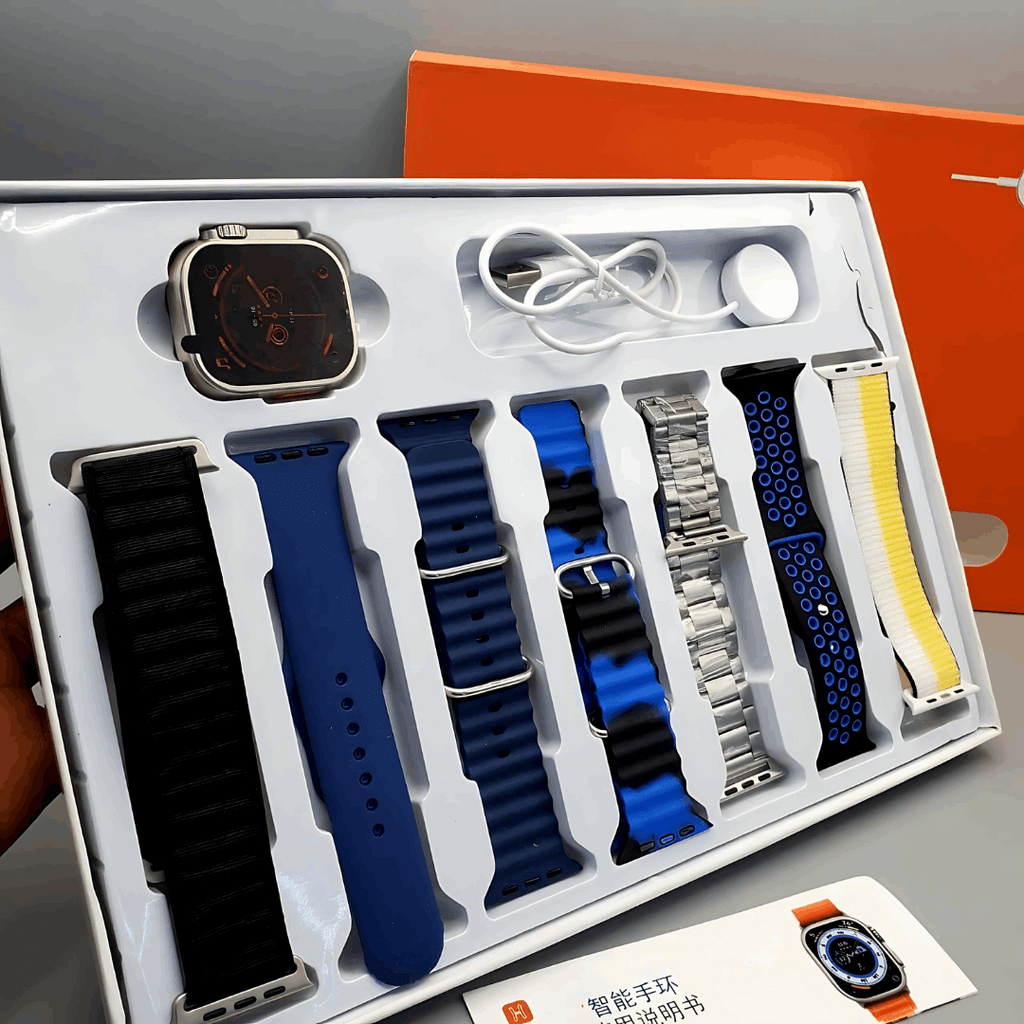 Ultra 3 watch with 7 straps