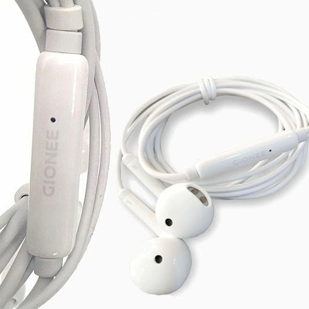 Gionee Original Handsfree – High-Quality Wired Earphones with Clear Sound & Mic